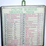 "Список абонентов" (фото В. Баланюк)