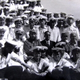 На переднем плане Фидель, Освальдо Дортикос и Рауль Кастро (фото В. Котвицкого)