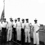 Встреча с французскими моряками (фото Ю.Малаева)