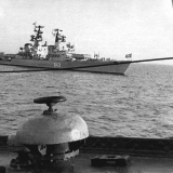 1971 год июль-август. С борта эсминца "Бывалый" (М. Балашев)