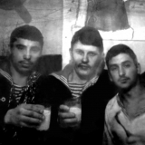 Новый 1979 год.  Василий, я и Сергей