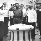 1969г. Куба. Фидель Кастро, прибытие на крейсер