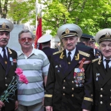 Юрий Алимов, Валерий Кутьин, А Макаренко готовятся к торжественному маршу