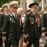 Г. Шинкевич на параде 9 мая