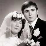 С женой Людмилой (1975год)