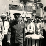 Египет, Александрия, на борту Министр обороны Египта и маршал Гречко