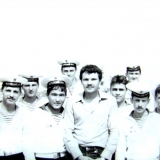 Побойкин уволился весной 86 года, а на День Флота пришел на корабль