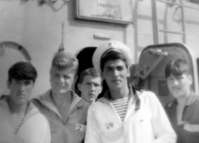 Второй слева Давиташвили(Грузия) ДМБ 1990 осень
