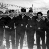 Слева направо: Пестенко, Симонян, Дмитриев, Филин, Голяндин, Новиков