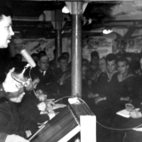 Выступление Филина Г. в корабельной столовой 1965 год