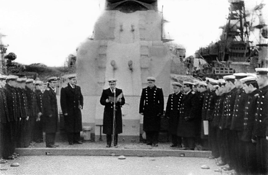Прибытие в базу ВМФ Гаджиево(Сайда Губа) 1963 год