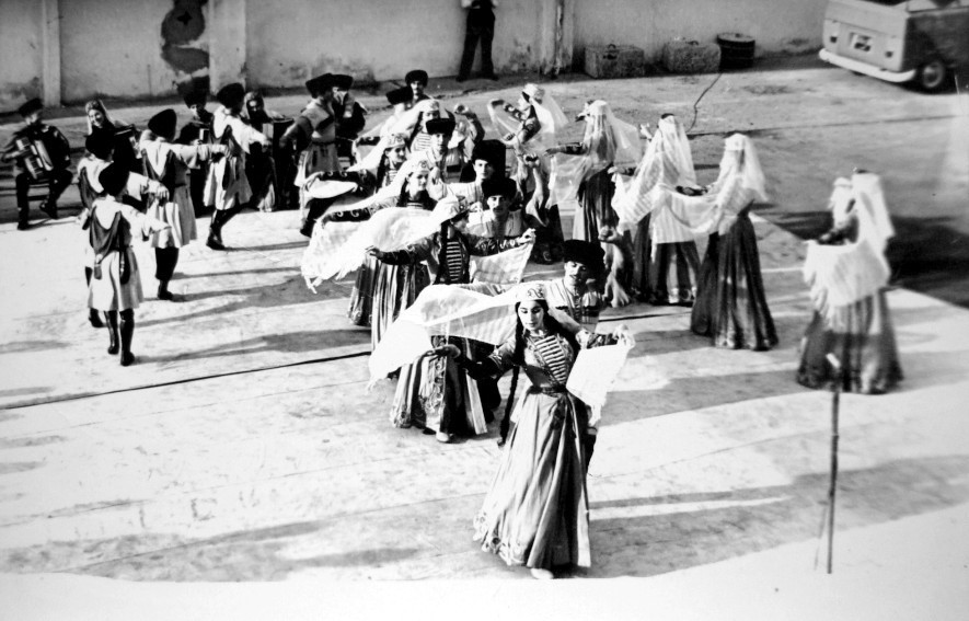 1968г. Марокко. г. Касабланка выступление ансамбля Кабардинка