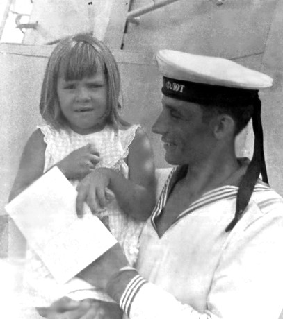 1969г. Куба г. Гавана с дочерью Чегивара