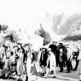 1968г. Югославия г. Котор шествие к памятнику воставшим австро-венгерским матросам 1918г