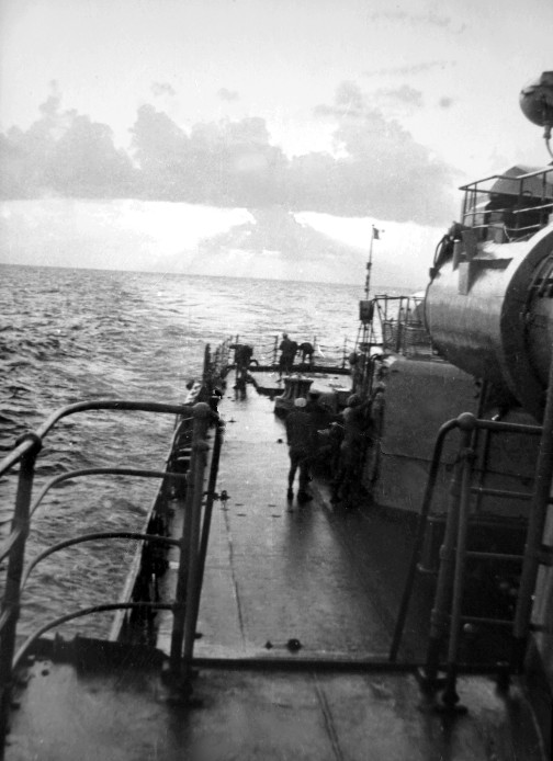 1969г. Карибское море досвидания Куба, вперёд на встречу в океан