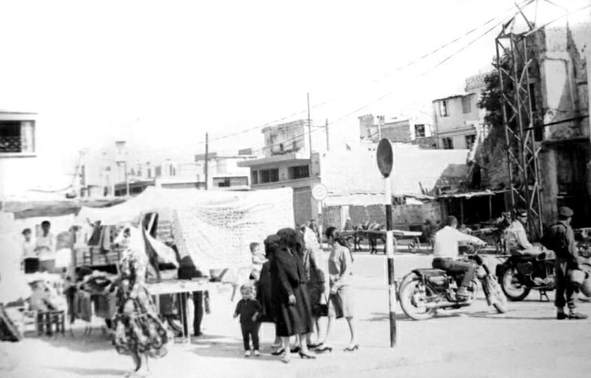 1968г. Сирия. г. Латакия базарная улица