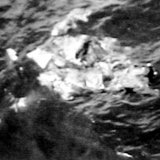 1969г. Атлантика результат стрельбы всё, что осталось от плавучей мишени