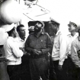 1969 г. Фидель Кастро на нашем крейсере