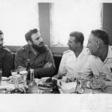 Рауль Кастро, контр-адмирал Соколан С.С., капитан 1 ранга Амосов И.А.