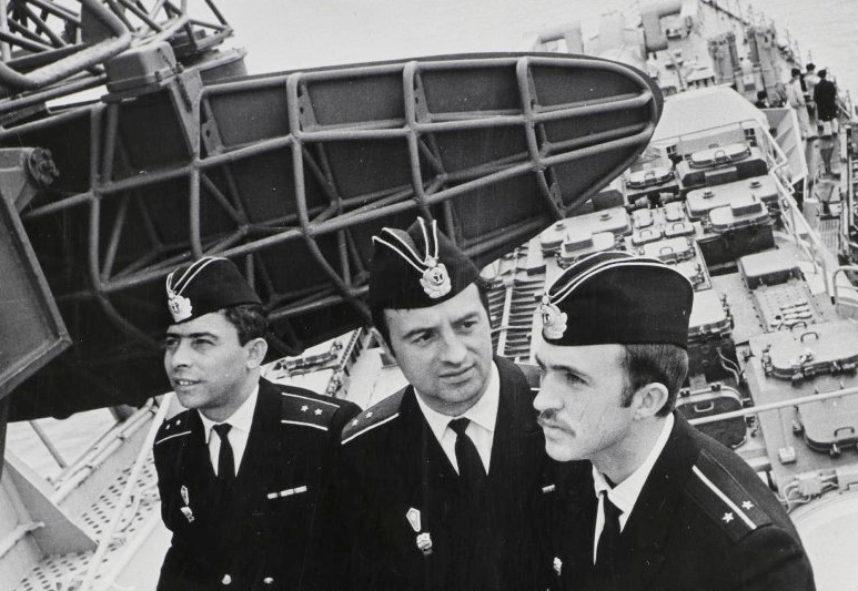 1974 г. На антенном посту БЧ-2 (фото Пахомова Ю.А.
