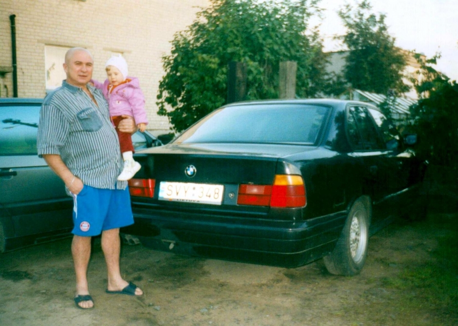 Я с внучкой (2006год)